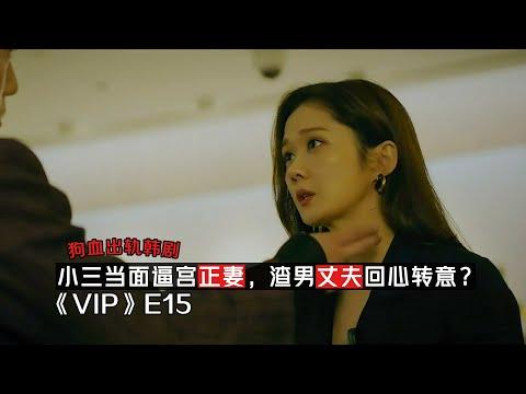 小三当面逼宫正妻，渣男丈夫却突然回心转意？！《VIP》第15集！张娜拉主演！|剧集地解说/劇集地追劇