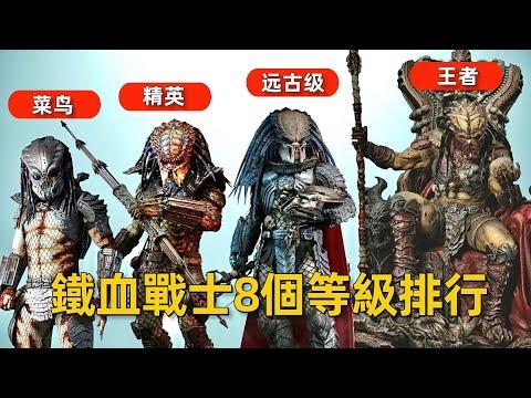 解密鐵血戰士社會族群的8個等級，遠古至尊獵人究竟是怎樣練成的