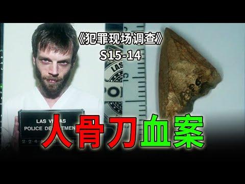 連環殺手被剝皮拆骨，骨頭製成刀子繼續為禍人間《C.S.I.–Crime Scene Investigation 》