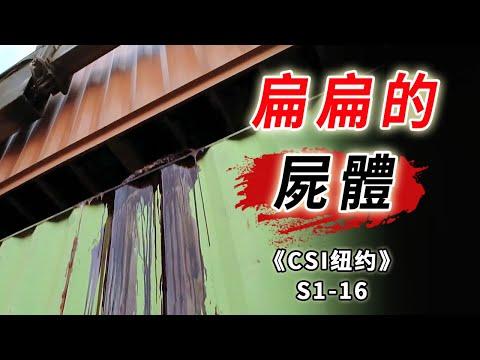 蠢蠢的死法，扁扁的屍體，惡人自有惡人磨《C.S.I-NY》