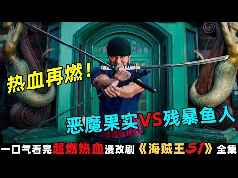 热血再燃！路飞暴怒对决海上黑暗势力！一口气看完真人版《海賊王/One Piece》合集！劇集地電影解说！