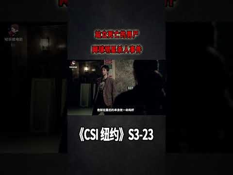 站立死亡的男屍，腦袋被插投幣槽，網球明星殺人事件《C.S.I-NY》