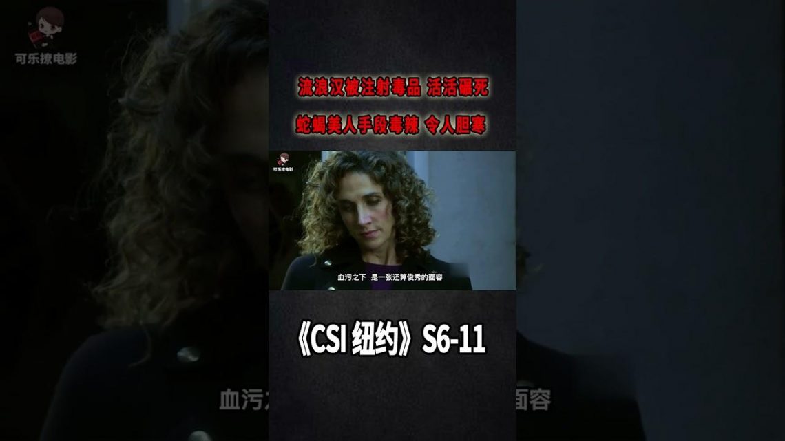 流浪漢被注射违禁品，活活碾死，蛇蠍美人手段毒辣令人膽寒  《C.S.I-NY》