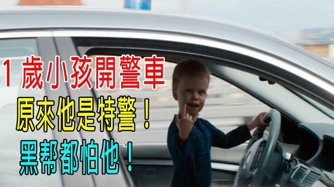 1歲小孩開警車，原來他是特警，黑幫都怕他！