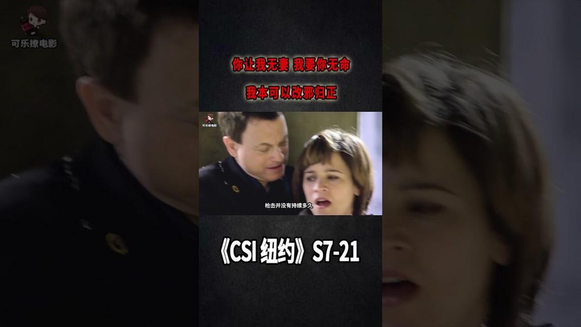 你讓我無妻，我要你無命！我本可以改邪歸正，你卻逼我瘋魔《C.S.I-NY》